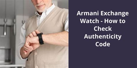 emporio armani serial number check